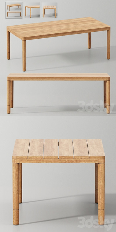 MIRAMAR TEAK DINING TABLE